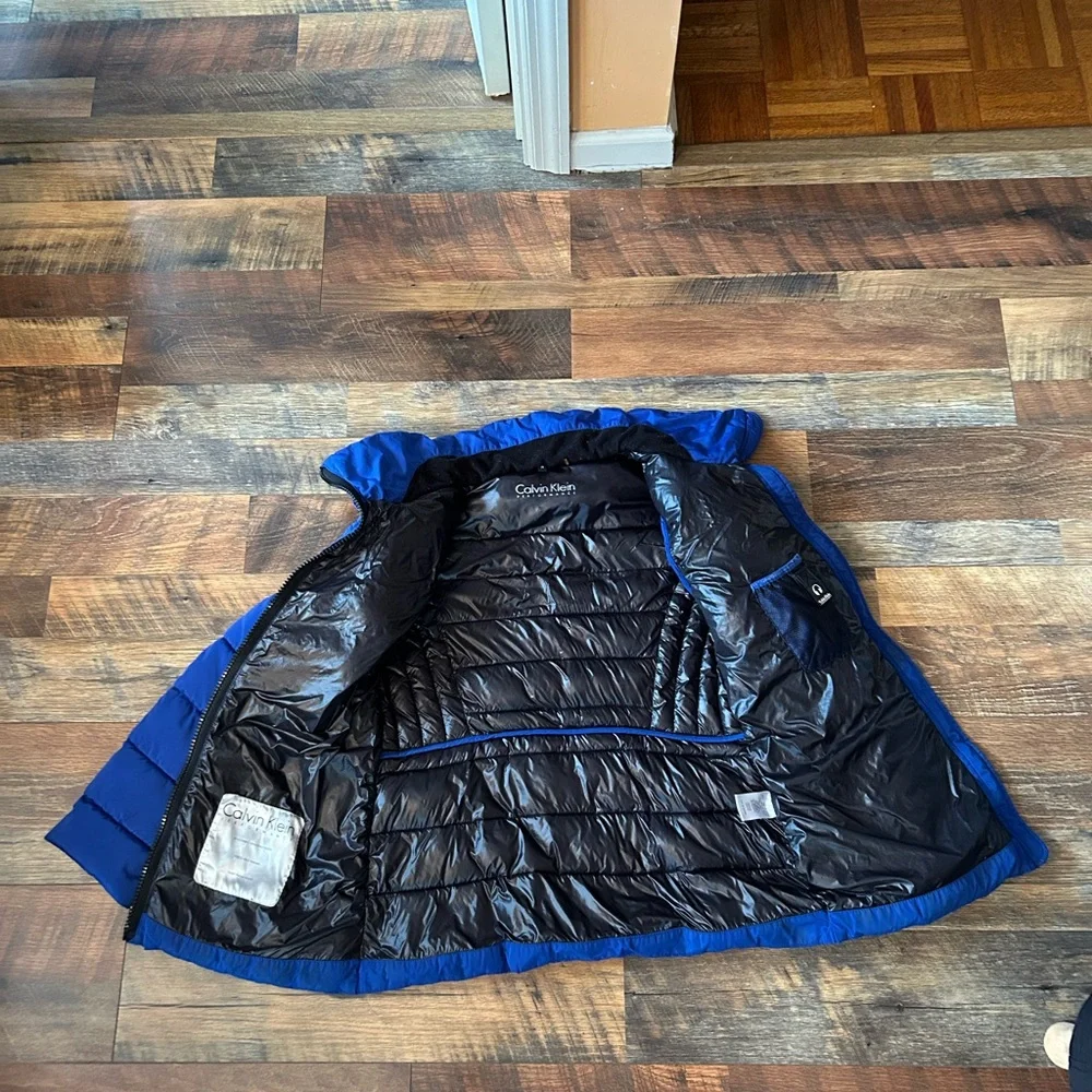 Calvin Klein Performance Blue and Black Jacket - Picture 11 of 16
